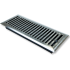 Metal Floor Grills - Nickel